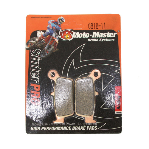 Yamaha WR200 1998-2000 Moto Master Rear Sinterpro Racing Brake Pads