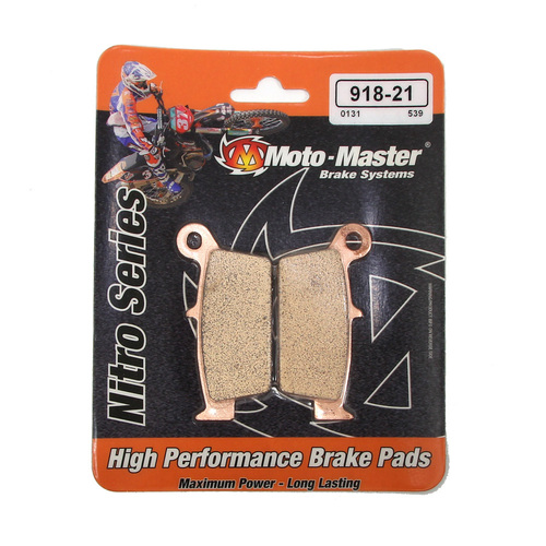 Yamaha YZ250F 2001-2002 Moto Master Rear Nitro Brake Pads