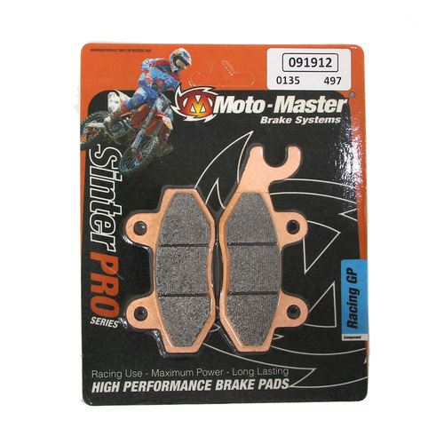 Kawasaki KDX200 1989-1994 Moto Master Front Sinterpro Racing Gp Brake Pads