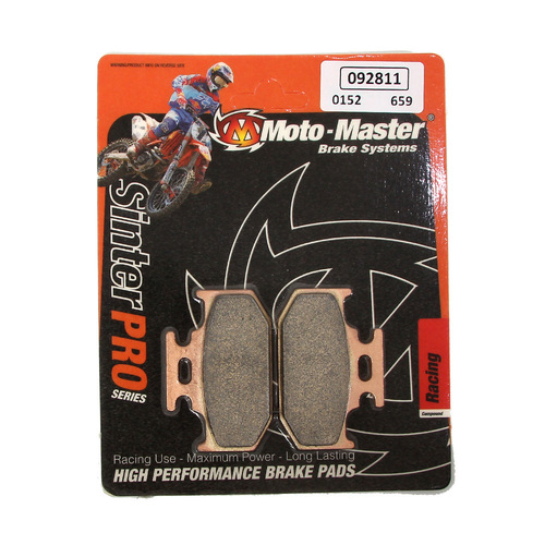 Suzuki RM125 1991-1995 Moto Master Rear Sinterpro Racing Brake Pads