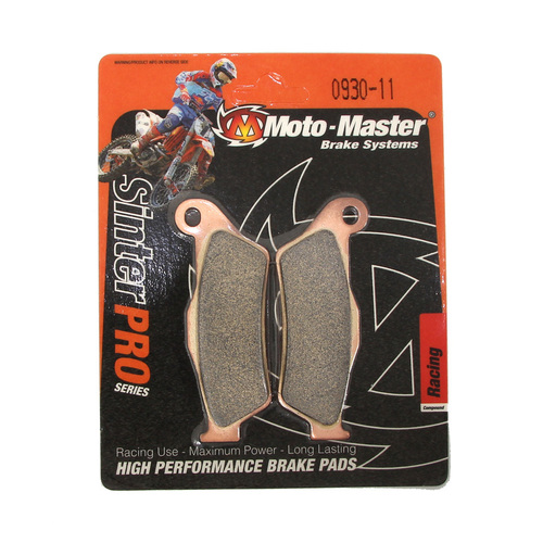 KTM 125 SX 1991-2021 Moto Master Front Sinterpro Racing Brake Pads