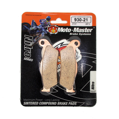 KTM 125 EXC 1999-2017 Moto Master Front Nitro Brake Pads