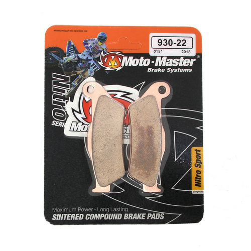 KTM 525 SX 2003 - EXC Moto Master Nitro Sintered Front Brake Pads 