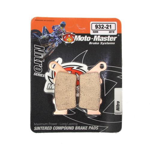 KTM 125 EXC 1999-2003 Moto Master Rear Nitro Brake Pads