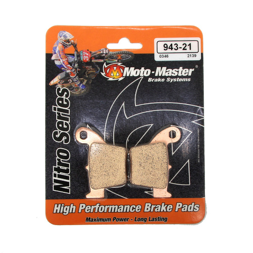 Honda CRF450X 2005-2017 Moto Master Rear Nitro Brake Pads