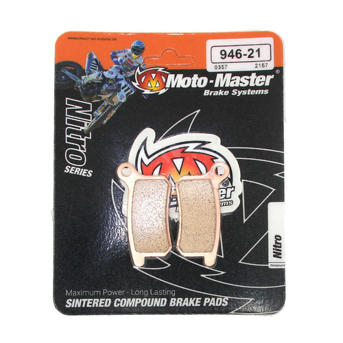 KTM 105 SX 2004-2011 Moto Master Front Nitro Brake Pads