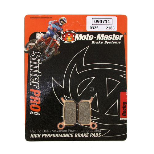 KTM 50 SX Mini 2002-2021 Moto Master Front Sinterpro Racing Brake Pads