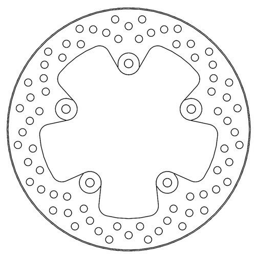 KTM 790 Duke 2018-2020 Moto-Master Halo Rear Brake Disc