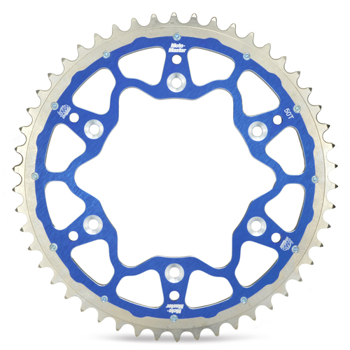 Suzuki RM80 1982-2001 Moto Master Rear Fusion Sprocket 46T Blue