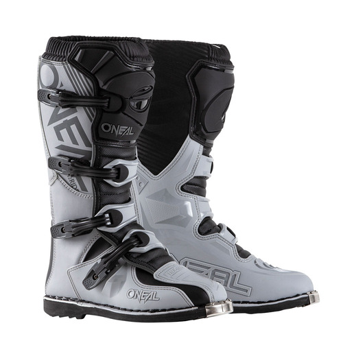 Oneal Element Motocross MX Enduro Boots Grey 8