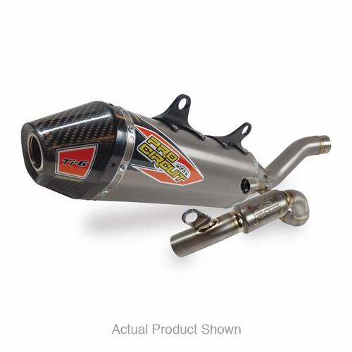 Husqvarna FC250 2023-2025 Pro Circuit Ti-6 Full Exhaust System USA Spec Carbon End Cap