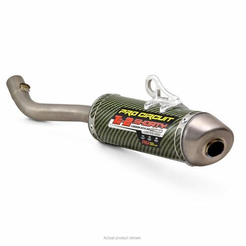 Yamaha YZ125 2022-2025 Pro Circuit Ti-2 Carbon Titanium Silencer Muffler