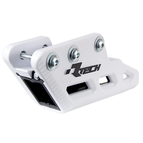 Kawasaki KLX450R 2013-2023 Rtech White/Black Worx R2.0 Monoblock Rear Chain Guide