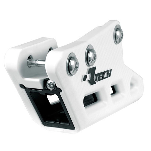 Suzuki RMZ250 2019-2023 Rtech White/Black Worx R2.0 Monoblock Rear Chain Guide