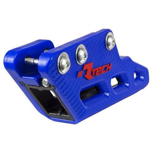 Yamaha YZ250 Monster Energy 2022-2023 Rtech Blue/Black Worx R2.0 Monoblock Rear Chain Guide