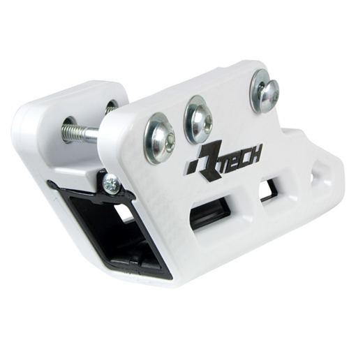 Yamaha YZ250F 2007-2023 Rtech White/Black Worx R2.0 Monoblock Rear Chain Guide