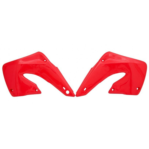 Honda CR125R 2000-2001 Rtech OE Red Radiator Shrouds