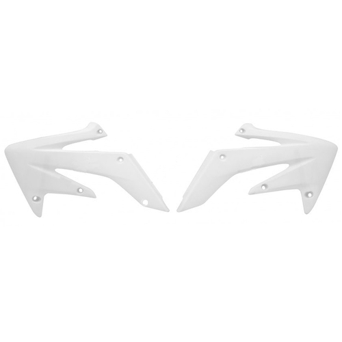 Honda CRF250R 2004-2009 Rtech White Radiator Shrouds