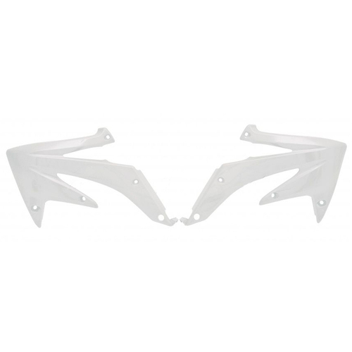 Honda CRF450R 2005-2008 Rtech White Radiator Shrouds