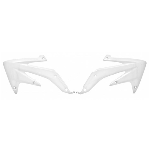 Honda CRF450X 2005-2007 Rtech White Radiator Shrouds