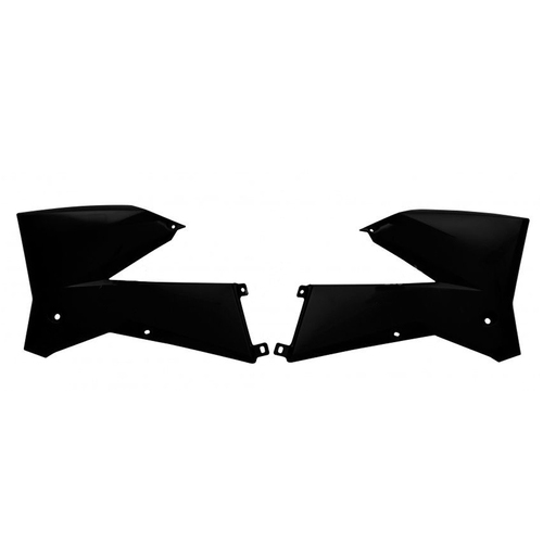 KTM 250 SX 2005-2006 Rtech Black Radiator Shrouds