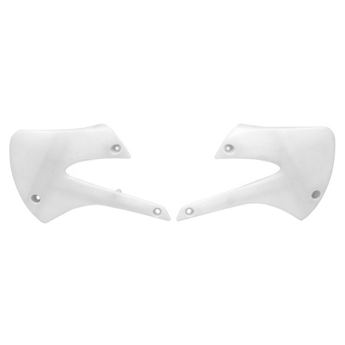 Kawasaki KX85 1998-2013 Rtech White Radiator Shrouds