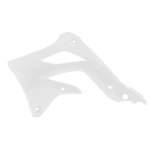 Kawasaki KX450F 2012-2015 Rtech White Radiator Shrouds