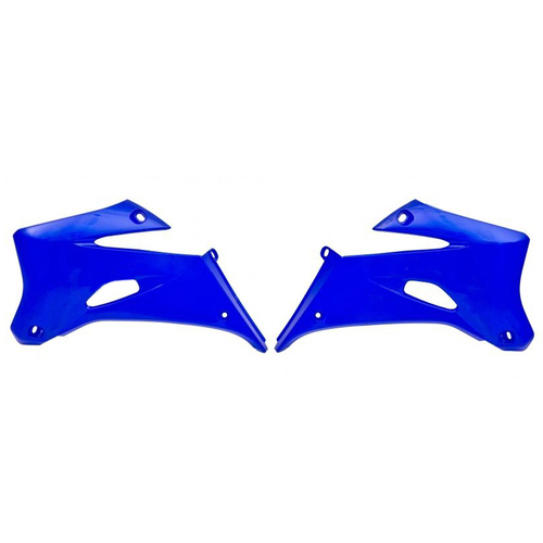 Yamaha WR450F 2007-2011 Rtech OE Blue Radiator Shrouds