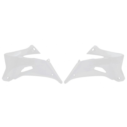 Yamaha YZ250F 2006-2009 Rtech OE White Radiator Shrouds