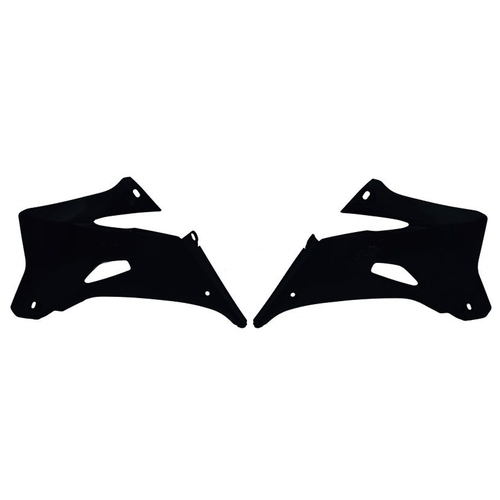 Yamaha YZ250F 2006-2009 Rtech Black Radiator Shrouds