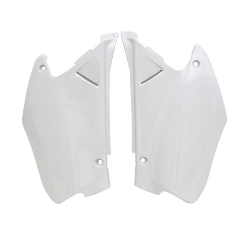 Honda CR125R 2000-2001 Rtech OE White Side Covers Panels