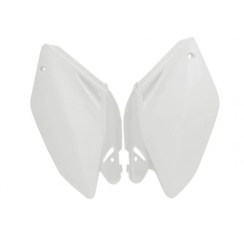 Honda CRF250R 2004-2005 Rtech White Side Covers Panels