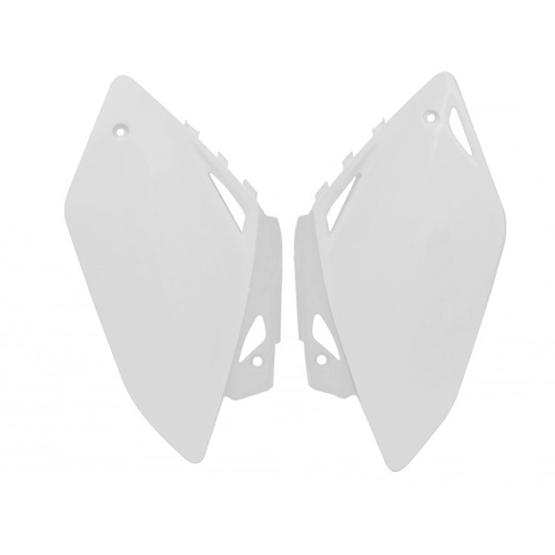 Honda CRF450R 2007-2008 Rtech White Side Covers Panels