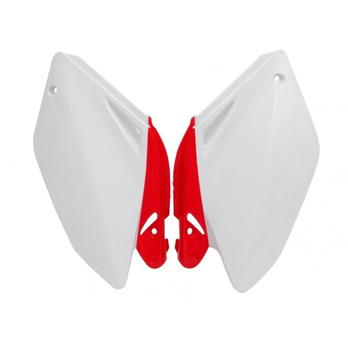 Honda CRF250R 2004-2005 Rtech OE Red/White Side Covers Panels