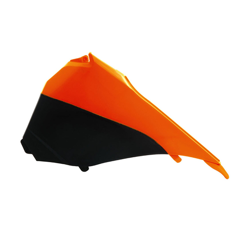 KTM 125 EXC 2014 Rtech OE Orange/Black Left Side Cover Panel