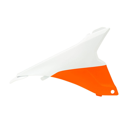 KTM 125 SX 2013-2014 Rtech Orange/White Right Side Cover Panel