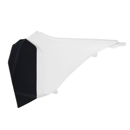 KTM 125 EXC 2012-2013 Rtech White/Black Left Side Cover Panel