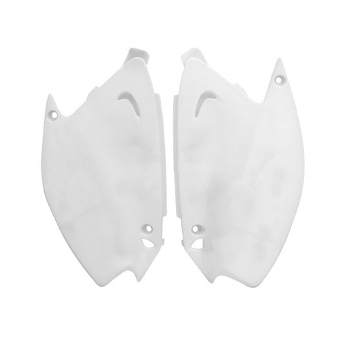 Kawasaki KX125 2003-2008 Rtech OE White Side Covers Panels