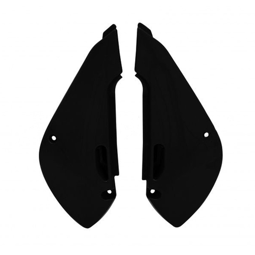 Kawasaki KLX110 2002-2009 Rtech Black Side Covers Panels