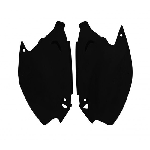 Kawasaki KX125 2003-2008 Rtech Black Side Covers Panels