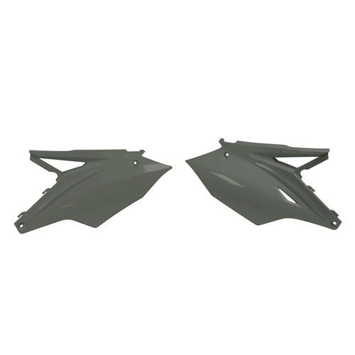 Kawasaki KX250F 2017-2020 Rtech Quantum Grey Side Covers Panels