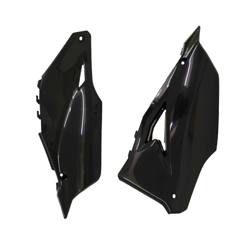 Kawasaki KX450F 2019-2021 Rtech Black Side Covers Panels