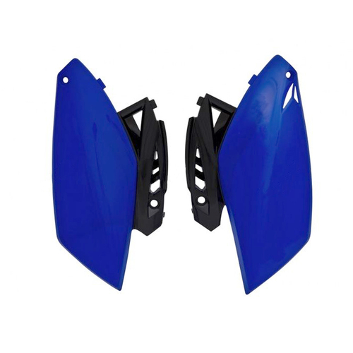 Yamaha YZ250F 2010-2013 Rtech Black/Blue Side Covers Panels