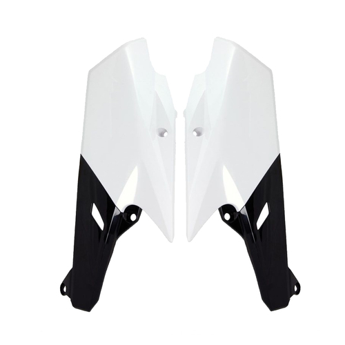 Yamaha YZ250F 2014-2018 Rtech OE White/Black Side Covers Panels