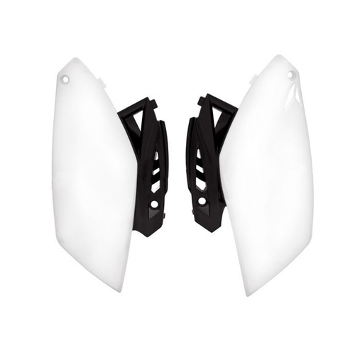 Yamaha YZ250F 2010-2013 Rtech OE White/Black Side Covers Panels