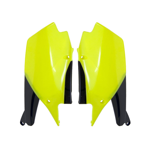 Yamaha WR450F 2019-2021 Rtech Neon Yellow/Black Side Covers Panels