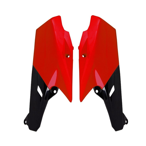 Yamaha WR450F 2016-2019 Rtech Black/Red Side Covers Panels