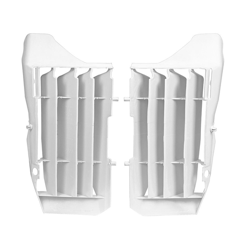 Honda CRF250R 2020-2021 Rtech White Oversized Radiator Fins Louvres