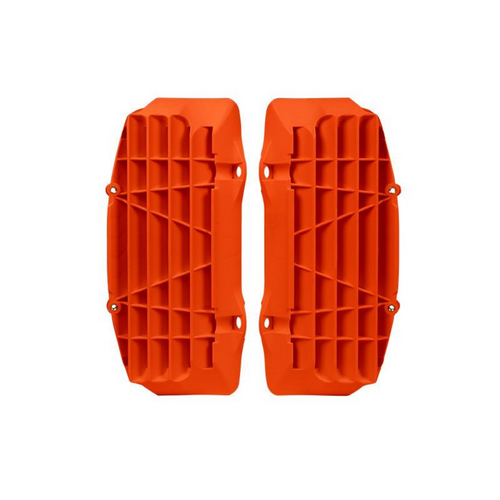 KTM 300 EXC 2017-2019 Rtech Neon Orange Oversized Radiator Fins Louvres