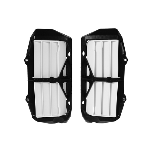 KTM 450 EXC-F 2020-2024 Rtech White Oversized Radiator Fins Louvres